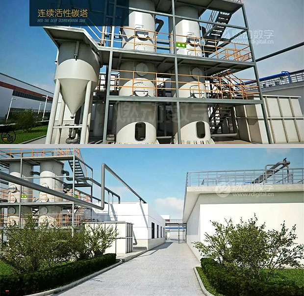 環(huán)保設備三維動畫制作